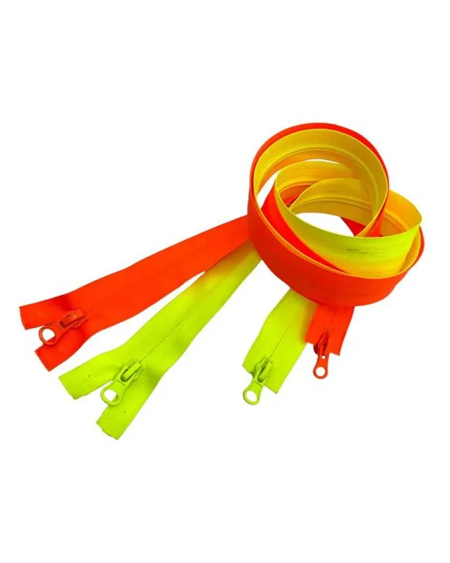 Compra Adesso Cerniera Lampo Zip Spalmata Idrorepellente Antivento 2 Cursori Cm 100