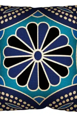 Kit cuscino fori grossi - Cuscino blu - Margot de Paris Spedito Oggi