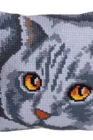 Ultimissimo Modello Kit cuscino fori grossi - Gatto turco persan - Collection d'Art