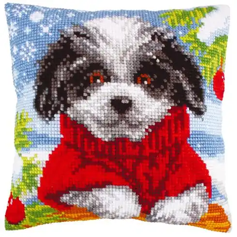 Compra Oggi Stesso Kit cuscino fori grossi - Inverno lanoso - Collection d'Art