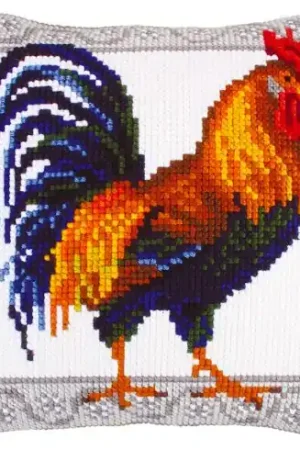 Spedito Oggi Kit cuscino fori grossi - Il gallo gallico - Collection d'Art