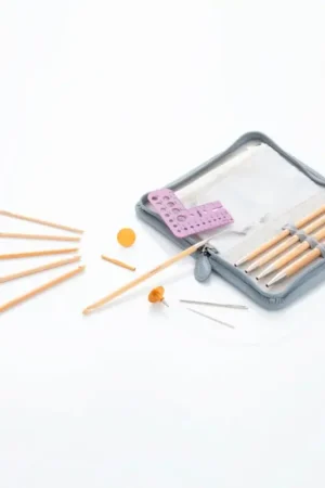 Più Venduto Set di Uncinetti Tunisini Bamboo CarryT - Tulip