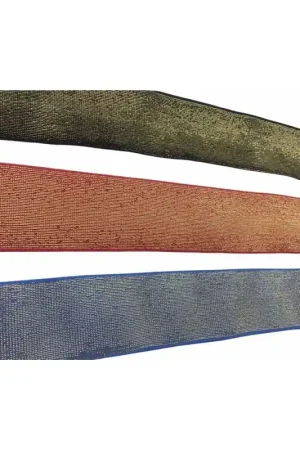 Passamaneria Gallone Elastico Nastro Bordo Cinta Filo Lurex Alto 4 Cm Occasione