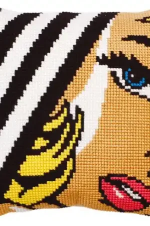 Kit cuscino fori grossi - Pop art - Collection d'Art Professionale