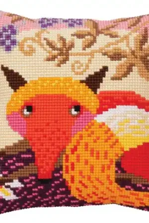 Prezzo Ridotto Kit cuscino fori grossi - Volpe e uva - Collection d'Art