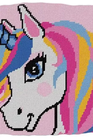 Prezzo Conveniente Kit cuscino fori grossi - Liocorno - Luc Créations