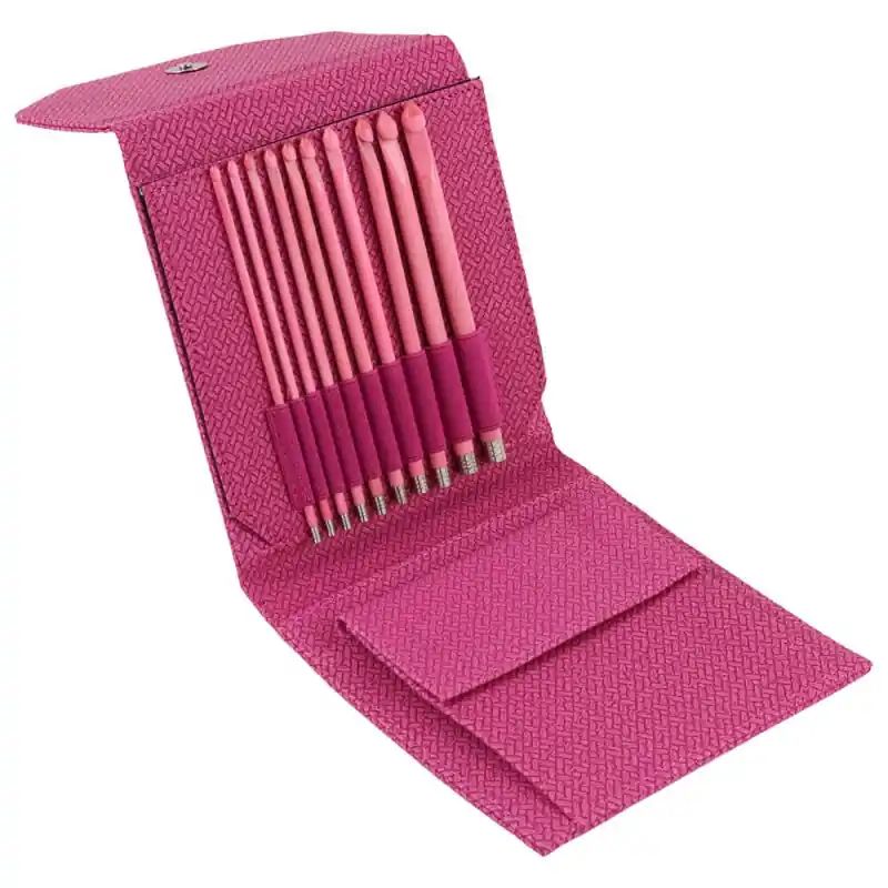 Soddisfatti O Rimborsati Set di Uncinetti Blush Magenta - Lykke