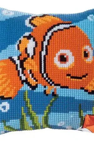 Spedizione Espresso Kit cuscino fori grossi - Nemo - Vervaco