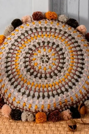 Kit all'Uncinetto - Cuscino Mandala - Anchor Popolare