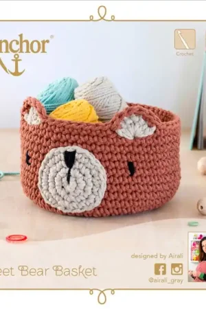 Spedizione Espresso Kit all'Uncinetto - Cestino Funny - Anchor