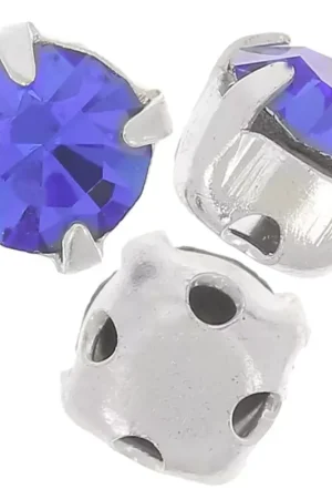 Chatons montés 4 mm Sapphire x10 Offerta Del Giorno