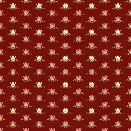 EQP Contemporary Classics - Water Lily - Cranberry Red Occasione Imperdibile