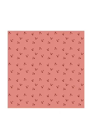 EQP Contemporary Classics - Paw Prints - Coral Pink Super Prezzo