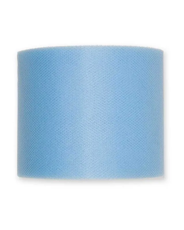 Super Prezzo 50 Mt Nastro Tulle Tinta Unita Alto 75 Mm