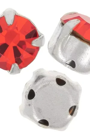 Chatons montés 6 mm Hyacinth x5 Di Tendenza