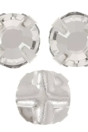 Strass à coudre 4 mm Crystal  x10 Offerta Del Giorno