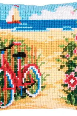 Soddisfatti O Rimborsati Kit cuscino fori grossi - In spiaggia - Vervaco