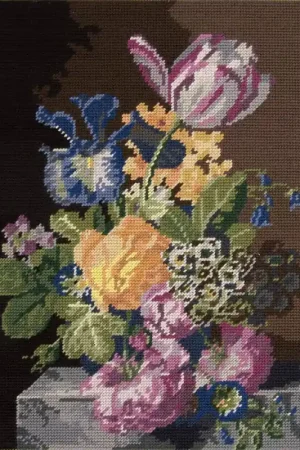 Canovaccio Stampato - Roses - DMC Promo Stagionale