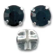 Offerta Strass à coudre 6 mm Jet  x5