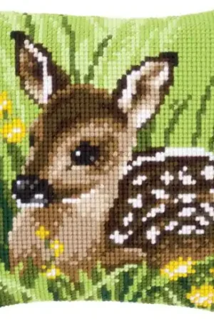 Kit cuscino fori grossi - Piccolo cervo - Vervaco Sconto