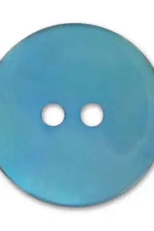 Ultima Occasione Bouton Nacre 20 mm Turquoise x1