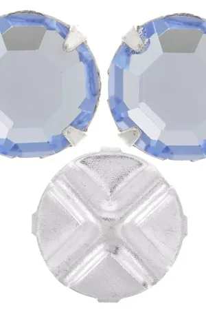 Strass à coudre 8 mm Light Sapphire Bestseller