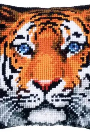 Kit cuscino fori grossi - Tigre - Vervaco Subito Disponibile