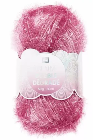 Creative Bubble - Fil à crocheter pour éponge tawashi - Dégradé Rouge x1 Subito Disponibile