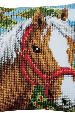 A Buon Prezzo Kit cuscino fori grossi - Il cavallo - Vervaco