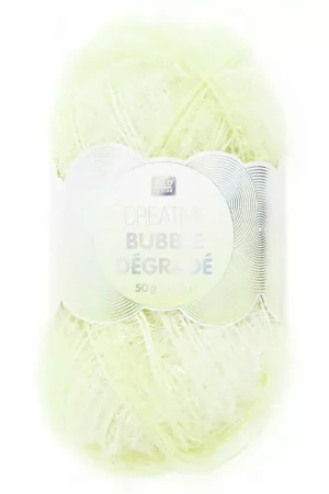 Creative Bubble - Fil à crocheter pour éponge tawashi - Dégradé Jaune x1 Nuova Collezione