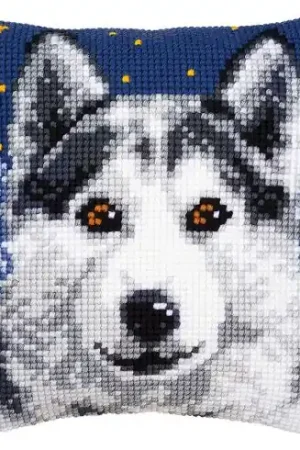 Popolare Kit cuscino fori grossi - Husky - Vervaco