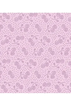 Must-Have Tilda 110 PlumGarden Blenders, Berry Jam Plum, fondo Rosa, motivo ciliegie a puntini pink