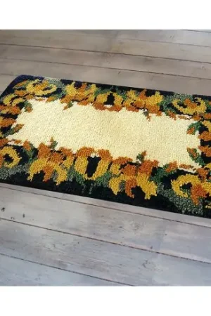 Kit tappeto a punto smirne - I gigli gialli - Smyrnalaine Must-Have