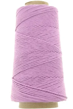 Promozione Bobine de cordon coton macramé Organic Cotton Détox XL peigné - Lilas clair x200 m