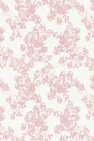 Nuova Collezione Lecien - LOYAL HEIGTHS by JERA BRANDVIG Fondo chiaro tema rami e frutti rosa