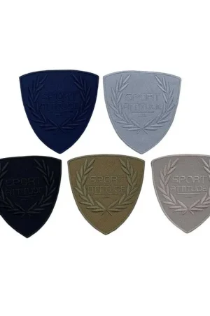 Sconto Applicazione FS Patch Termoadesiva Ricamo Scudetto Sport 7x7 Cm