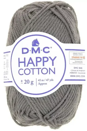 Coton Happy Cotton DMC - spécial amigurumi - Gris foncé (n°774) x43m Nuovo Arrivo