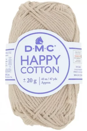 Esclusivo Coton Happy Cotton DMC - spécial amigurumi - Beige (n°773) x43m