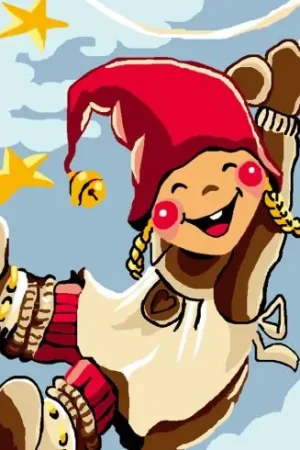 Kit di tela per bambini - Bambina - Luc Créations Compra Adesso