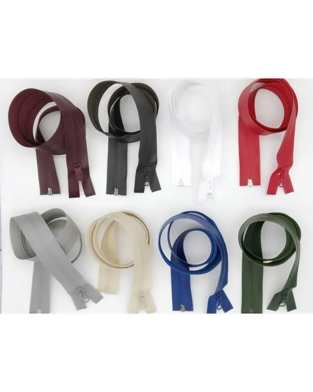 Prezzo Conveniente Cerniera Lampo Zip Spalmata Idrorepellente Antivento 1 Cursore Cm 80