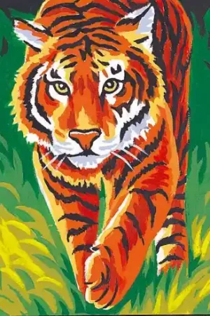 Kit di tela per bambini - La tigre - Margot de Paris Affare