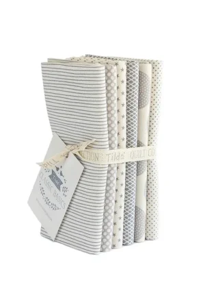 Saldi Tilda Classic Basics, Bundle 6 Fat Quarter 50 x 55 cm - Grigio