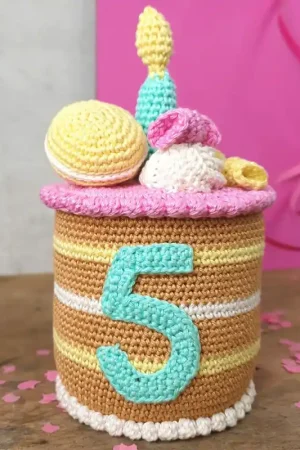 Promozione Kit Amigurumi -  Torta di Compleanno - Hardicraft