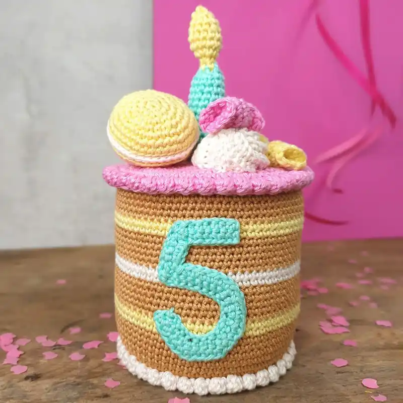 Promozione Kit Amigurumi - Torta di Compleanno - Hardicraft