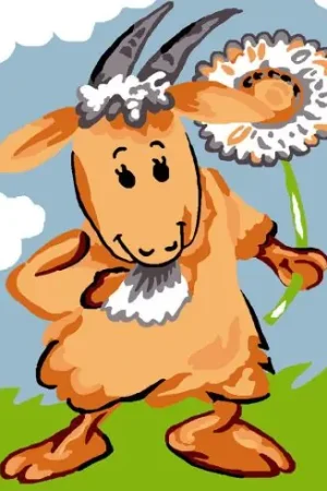 Nuovo Arrivo Kit di tela per bambini - Capra - Luc Créations