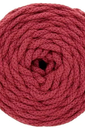 Affare Bobine de cordon en coton pour macramé Cotton Air 5 mm - Brique x50m