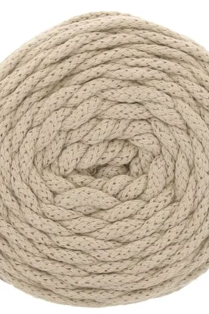 Offerta Bobine de cordon en coton pour macramé Cotton Air 5 mm - Beige x50m