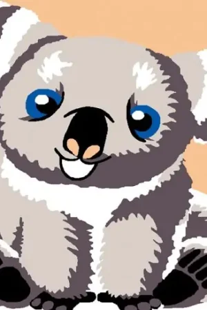 Economico Kit di tela per bambini - Koala - Luc Créations