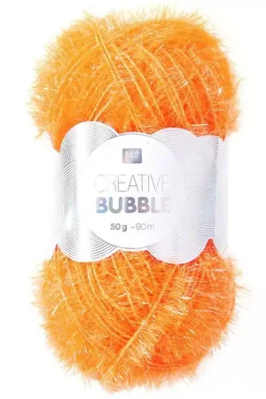 Più Venduto Creative Bubble - Fil à crocheter pour éponge tawashi - Neon Abricot x50g
