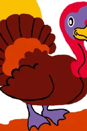 Affare Kit di tela per bambini - Tacchino - Luc Créations